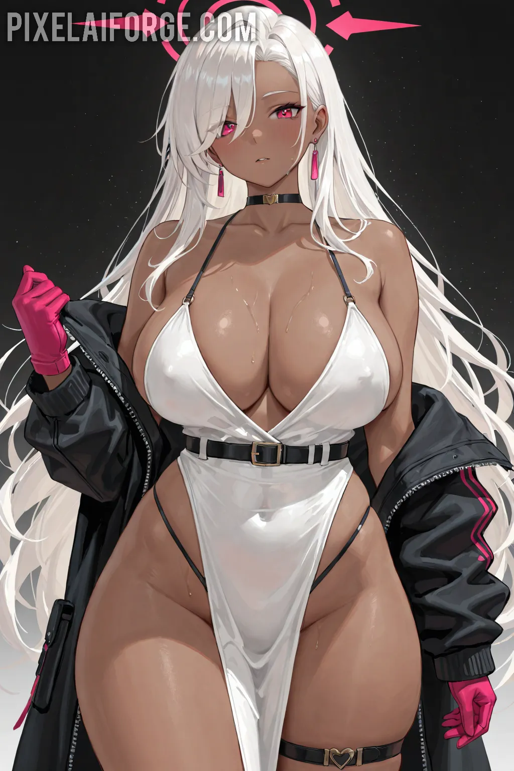 Arte hentai ilustración increíble de Anime Movies Best Anime Anime Games Steins Gate Anime News generado por IA