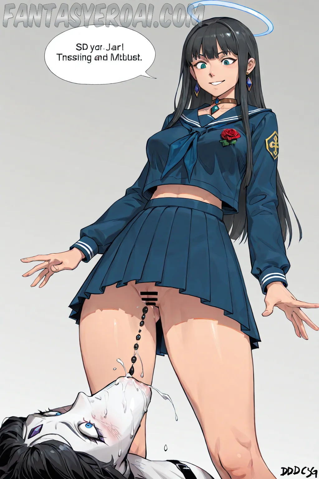 Arte hentai ilustración increíble de Anime Movies Yoasobi Isekai Yuri Catgirl generado por IA