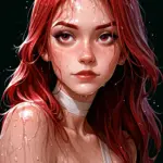 Arte hentai ilustración increíble de Anime Online Anime Games Hidive Amv Senpai generado por IA