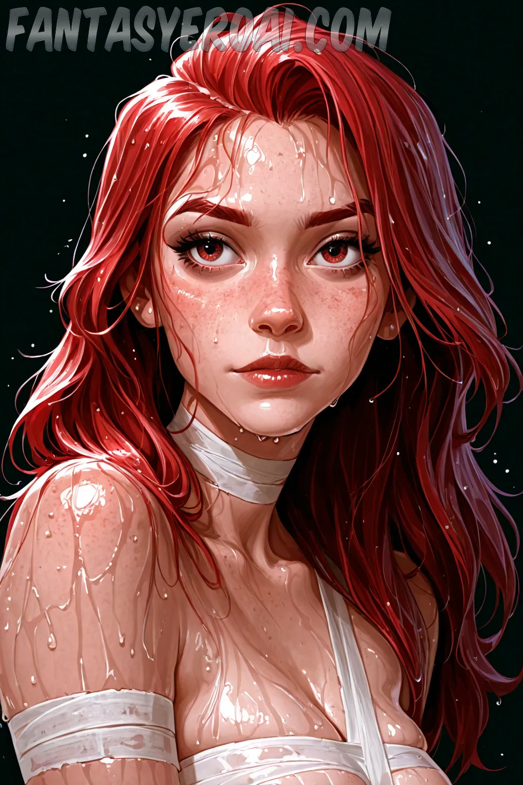 Arte hentai ilustración increíble de Anime Online Anime Games Hidive Amv Senpai generado por IA