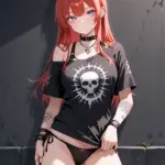 Arte hentai ilustración increíble de Anime Online Anime List Anime Series Anime Conventions Fan Service generado por IA