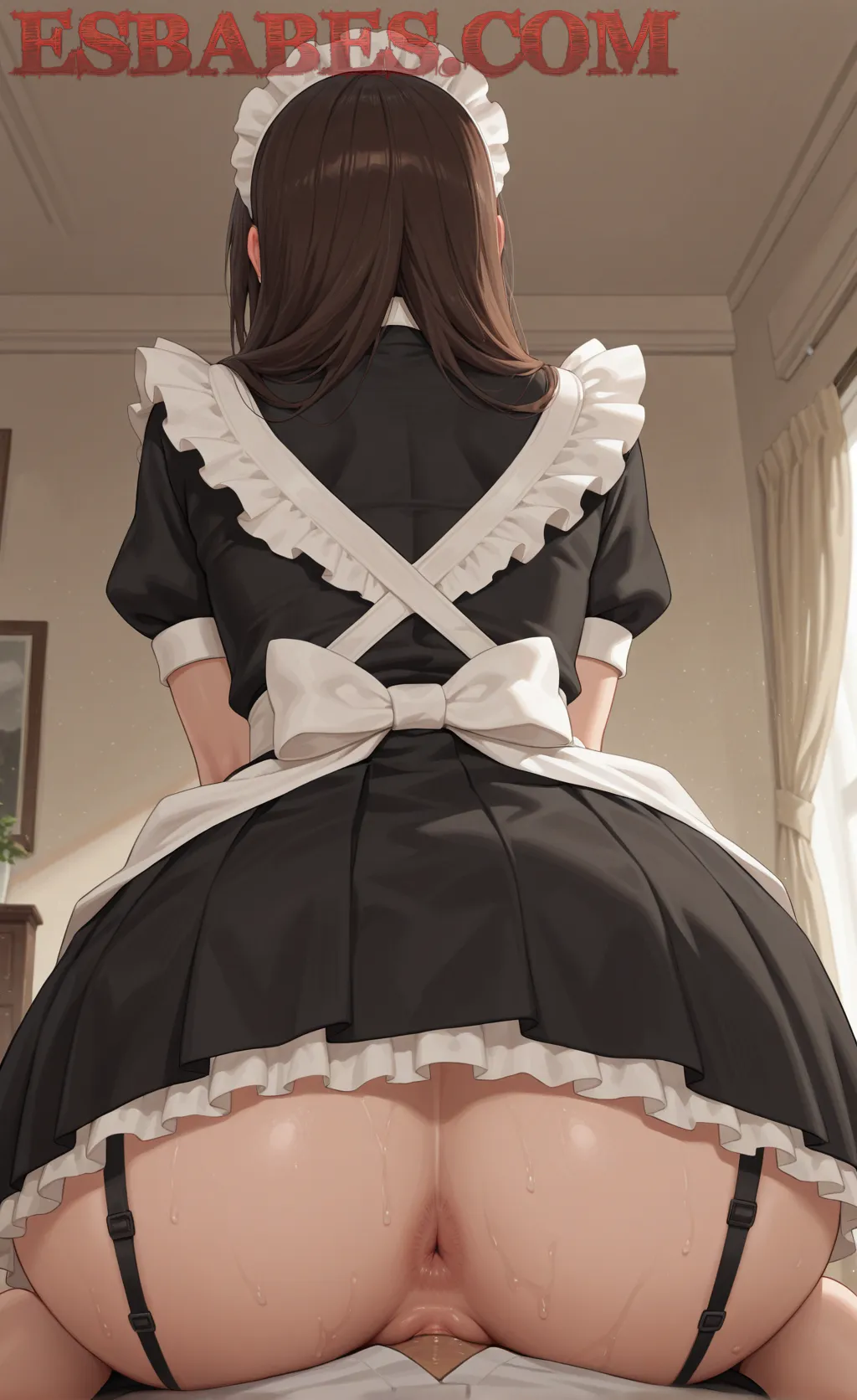 Arte hentai ilustración increíble de Anime Online Manga Anime Trailer Death Note Maid generado por IA