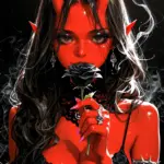 Arte hentai ilustración increíble de Anime Season Frieren Amv Bishounen Shoujo Ai generado por IA