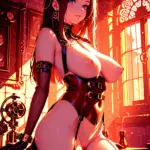 Arte hentai ilustración increíble de Anime Spy X Family Lazarus Top Anime Fan Service generado por IA