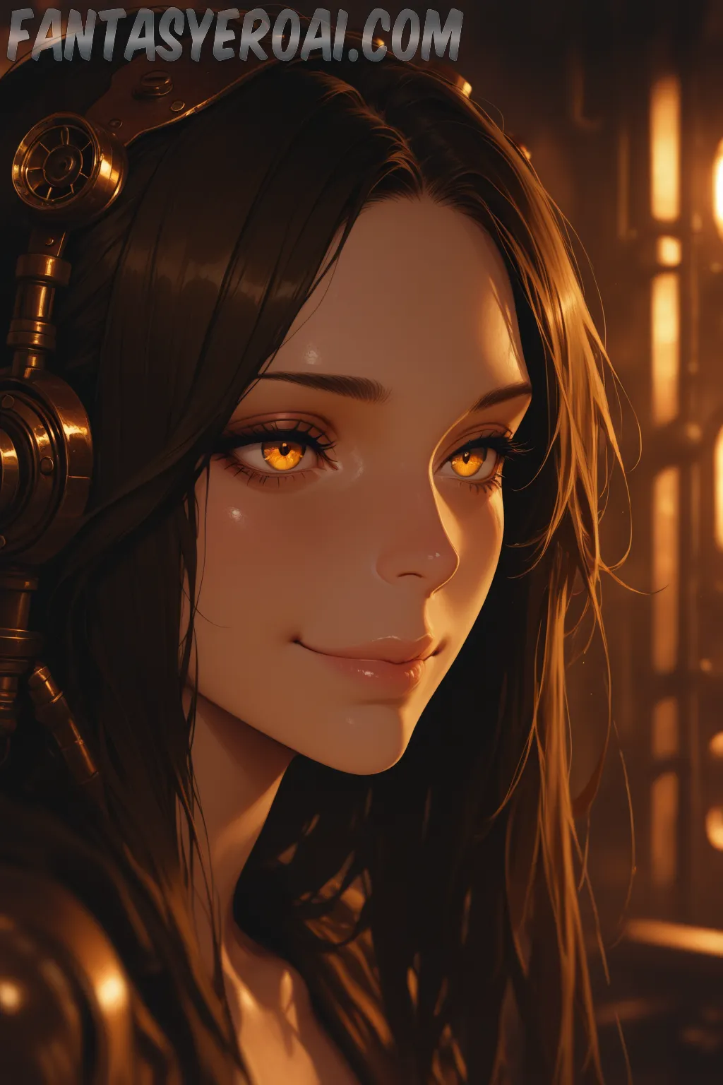 Arte hentai ilustración increíble de Anime Streaming Anime Trailer Steins Gate Funimation Senpai generado por IA