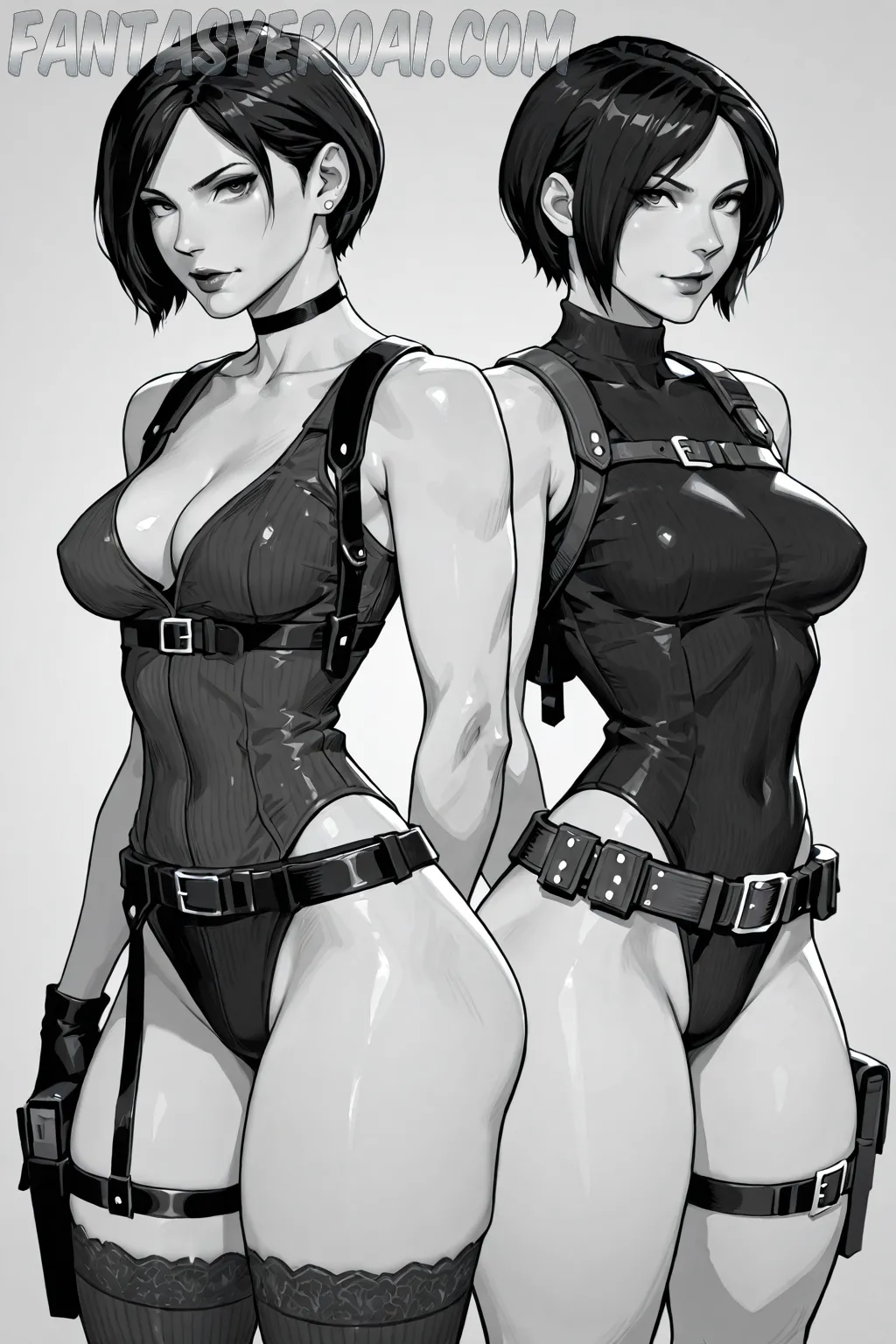 Arte hentai ilustración increíble de Anime Yoasobi Netflix Anime New Anime Catgirl generado por IA