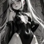 Arte hentai ilustración increíble de Animes Desnudas generado por IA