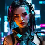 Arte hentai ilustración increíble de Anita Herbert generado por IA