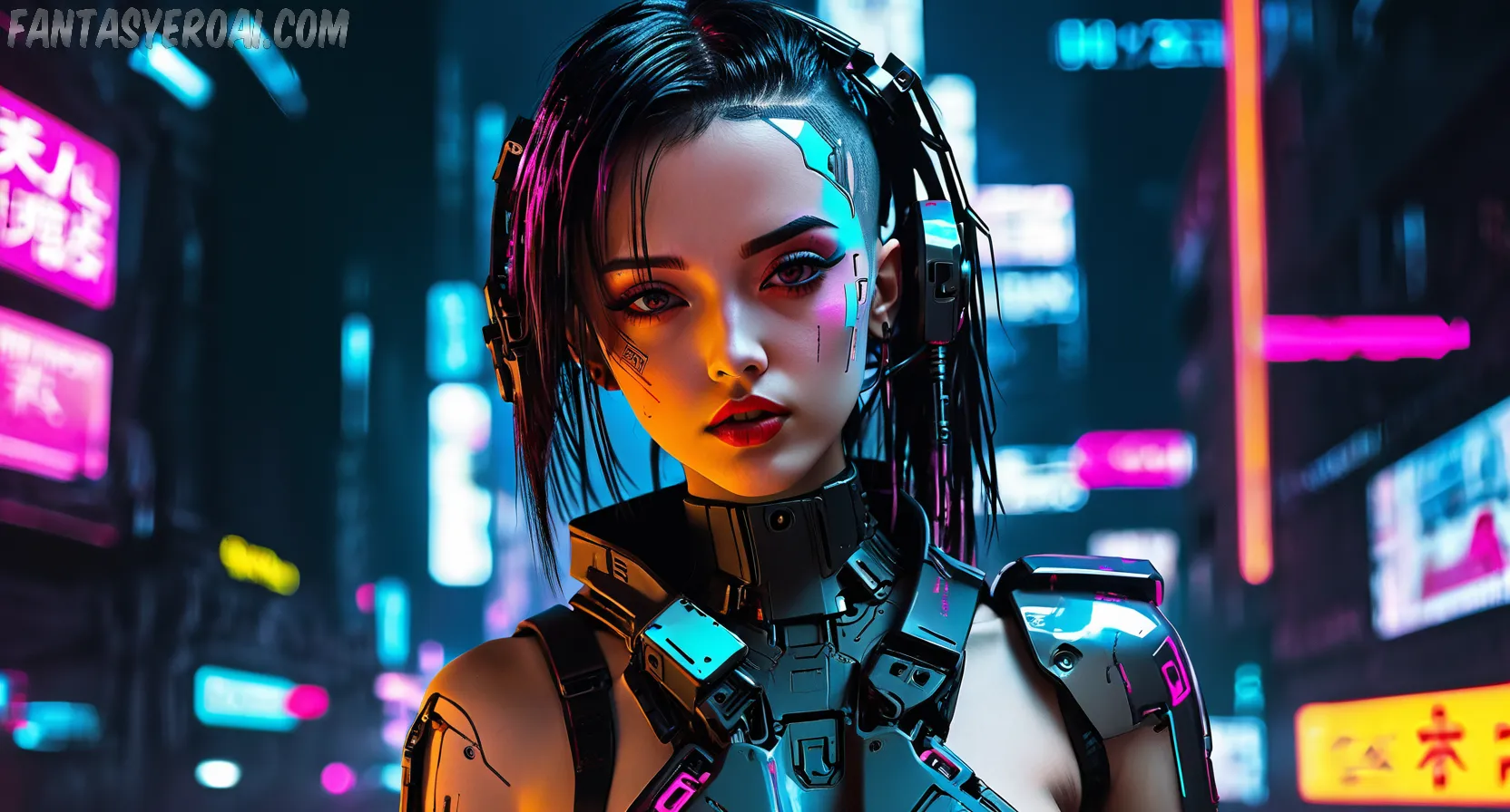 Arte hentai ilustración increíble de Anita Herbert generado por IA