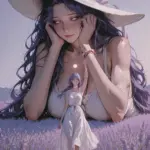 Arte hentai ilustración increíble de Anna Belick generado por IA