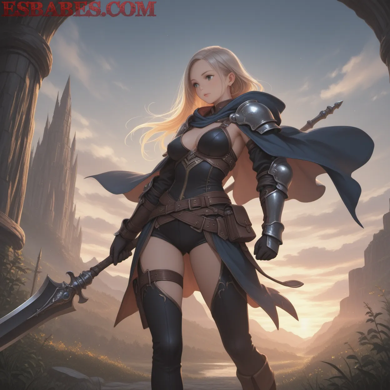 Arte hentai ilustración increíble de Anna Ralphs Desnuda generado por IA