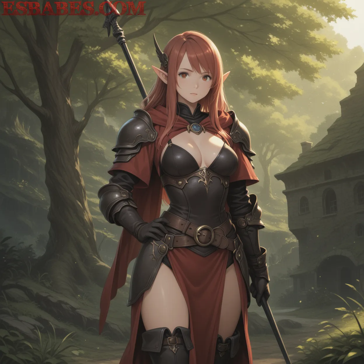 Arte hentai ilustración increíble de Anya Forger Y Su Disfraz Spy X generado por IA