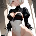 Arte hentai ilustración increíble de Apothecary Diaries Bishounen Shounen Ai Harem Maid generado por IA