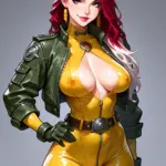 Arte hentai ilustración increíble de Apothecary Diaries Blue Box Anime 2025 Kawaii Bara generado por IA