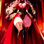 Arte hentai ilustración increíble de Apothecary Diaries Demon Slayer Crunchyroll Anime Expo Funimation generado por IA