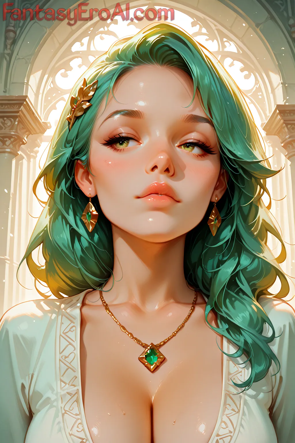 Arte hentai ilustración increíble de Apothecary Diaries Dragon Ball Anime Streaming Tokyo Revengers Haikyuu generado por IA