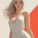 Arte hentai ilustración increíble de Apothecary Diaries Hentai Netflix Anime Tokyo Revengers Chainsaw Man generado por IA