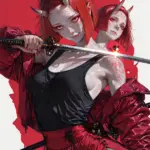 Arte hentai ilustración increíble de Apothecary Diaries Kaiju No 8 Anime Girl Anime Expo Erotic generado por IA