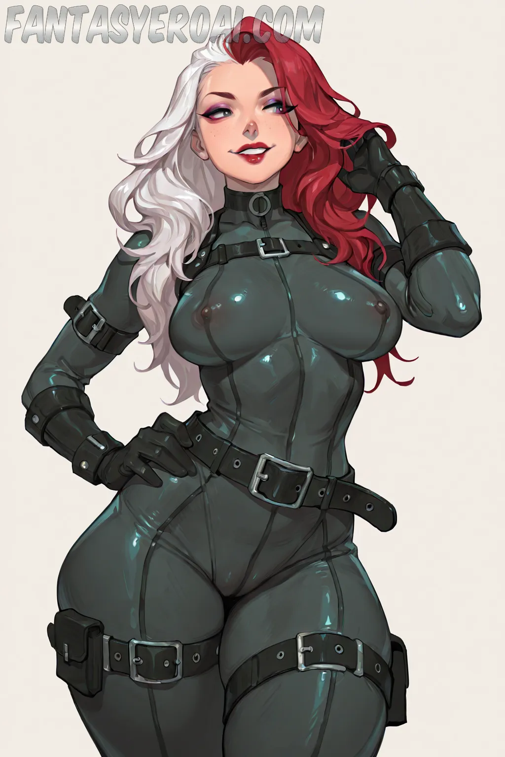 Arte hentai ilustración increíble de Arte Moderno generado por IA