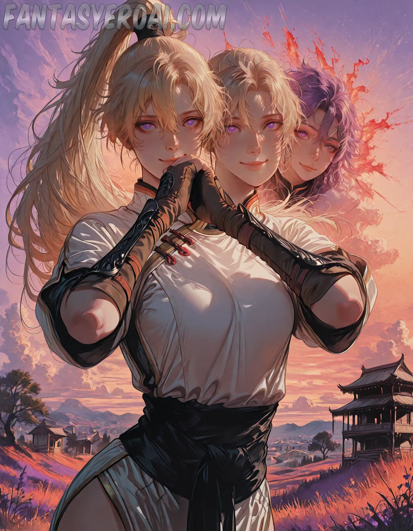 Arte hentai ilustración increíble de Ashley Emma Erotic Pics generado por IA