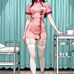 Arte hentai ilustración increíble de Ashley Never generado por IA