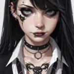 Arte hentai ilustración increíble de Asian Babe Undressing generado por IA