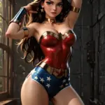 Arte hentai ilustración increíble de Atractivas Diosas Desnudas Y Sexy Ocho generado por IA