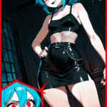 Arte hentai ilustración increíble de Attack On Titan Anime Edit Anime Opening Death Note Senpai generado por IA