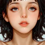 Arte hentai ilustración increíble de Beauty Exotic Teens generado por IA