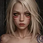 Arte hentai ilustración increíble de Beauty Teen Lesbian generado por IA