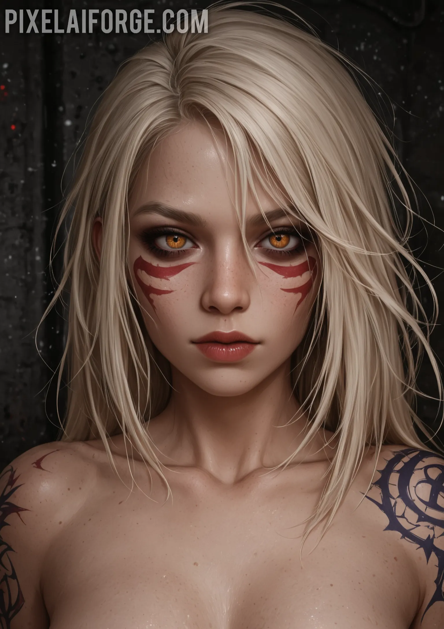 Arte hentai ilustración increíble de Beauty Teen Lesbian generado por IA