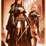 Arte hentai ilustración increíble de Belleza Femenina Al Desnudo generado por IA