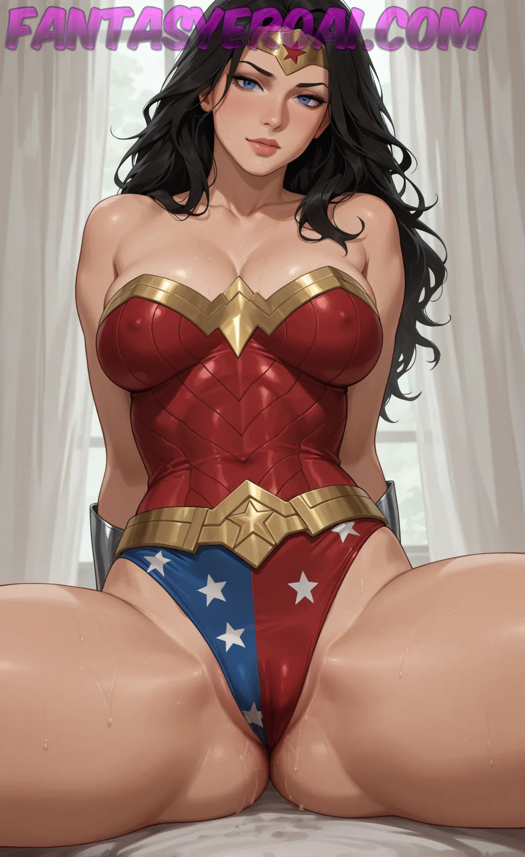 Arte hentai ilustración increíble de Besos Y Caricias generado por IA