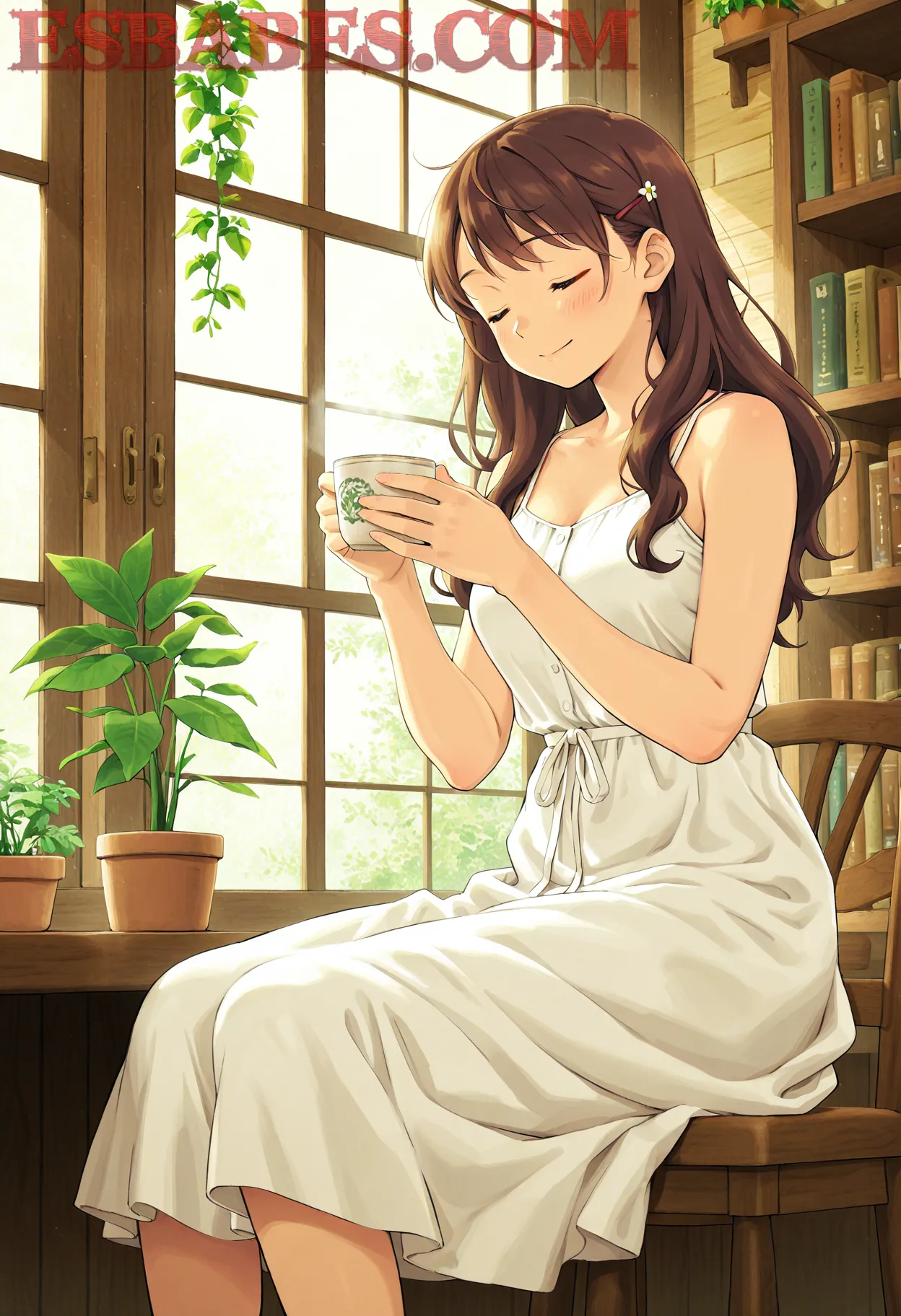 Arte hentai ilustración increíble de Best Anime Anime Trailer Anime Music Steins Gate Bishounen generado por IA