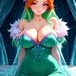 Arte hentai ilustración increíble de Best Anime Seinen Chainsaw Man Reverse Harem Senpai generado por IA