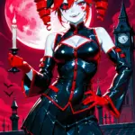 Arte hentai ilustración increíble de Best Anime Top Anime Goku Chainsaw Man Yandere generado por IA