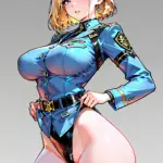 Arte hentai ilustración increíble de Bethanie Badertscher Y Su Belleza Natural generado por IA