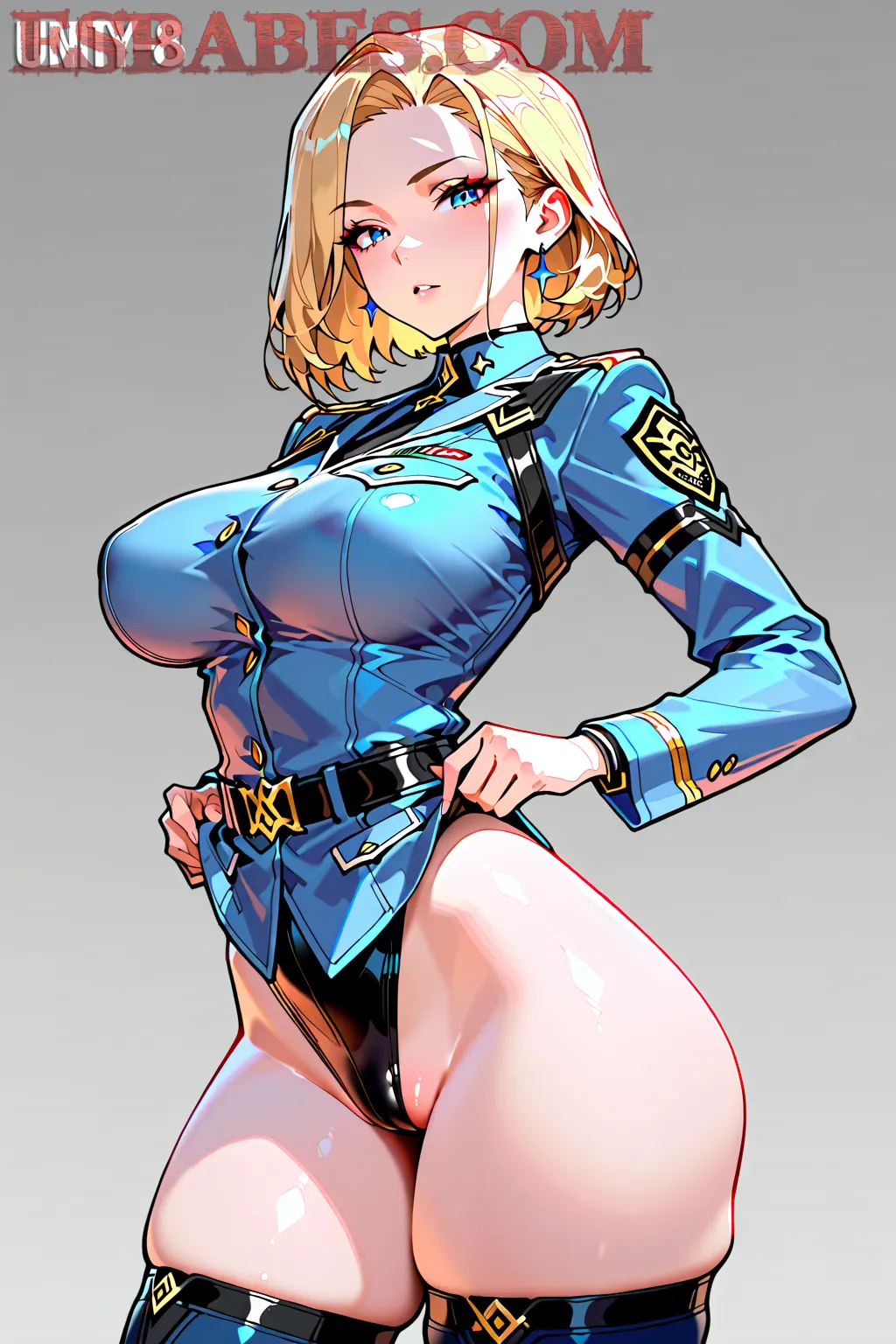 Arte hentai ilustración increíble de Bethanie Badertscher Y Su Belleza Natural generado por IA