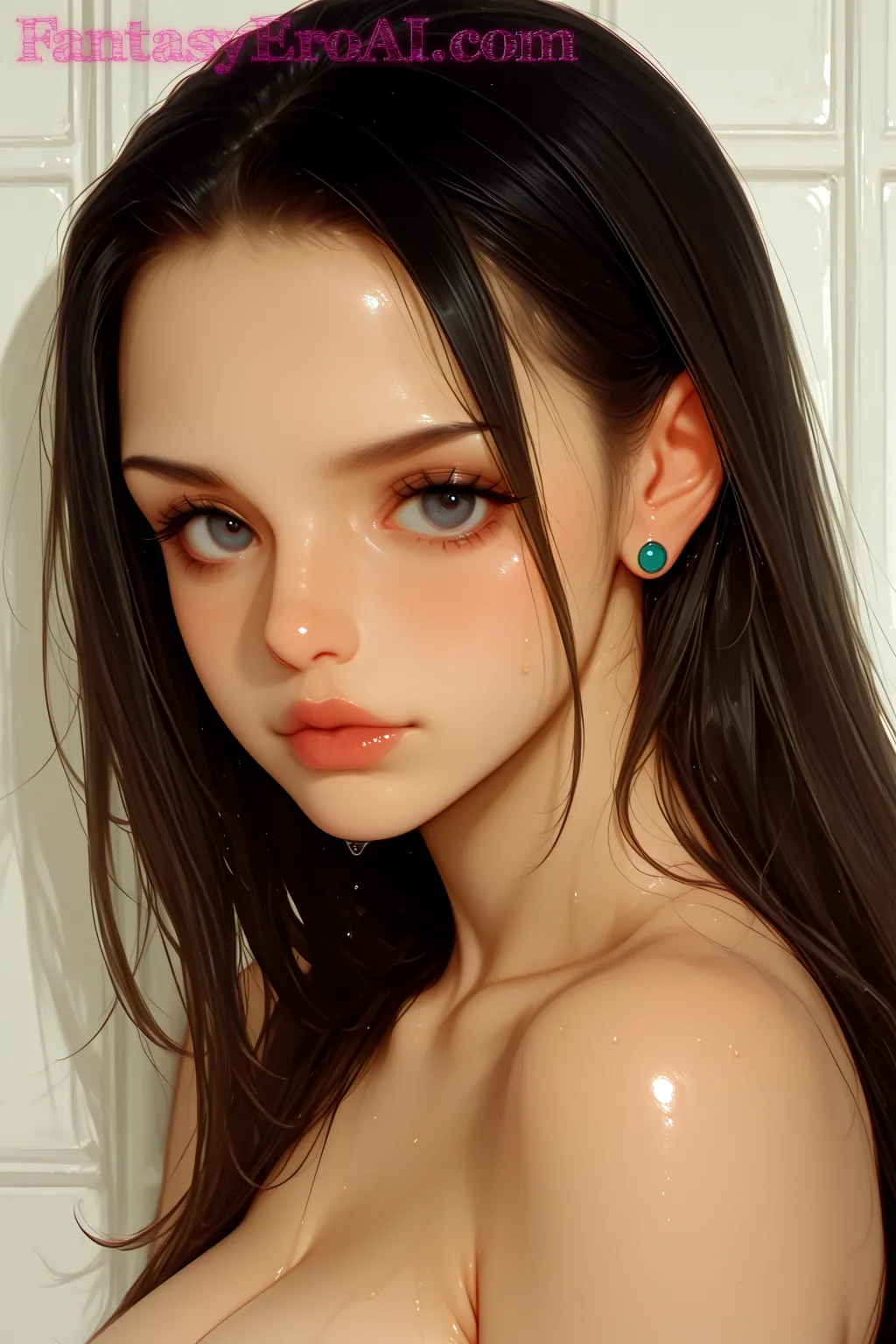 Arte hentai ilustración increíble de Betty La Fea generado por IA