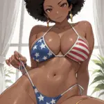 Arte hentai ilustración increíble de Bianka Helen Tetas Apretadas Y Pezones A Punto generado por IA