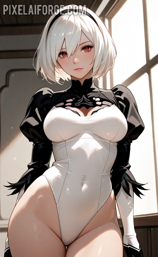 Arte hentai ilustración increíble de Big Boobs Naked generado por IA