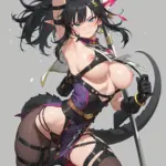 Arte hentai ilustración increíble de Big Boobs Teen generado por IA