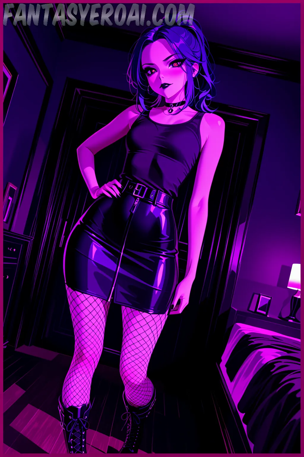 Arte hentai ilustración increíble de Big Tits Blonde Girls generado por IA