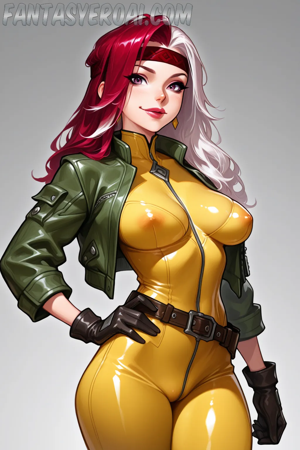 Arte hentai ilustración increíble de Biografia Masako Nozawa 85 Anos Carrera generado por IA