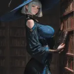 Arte hentai ilustración increíble de Bleach Anime Characters Shojo Yuri Anime Ero generado por IA