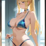 Arte hentai ilustración increíble de Blue Box Crunchyroll Anime Music Funimation Moe generado por IA