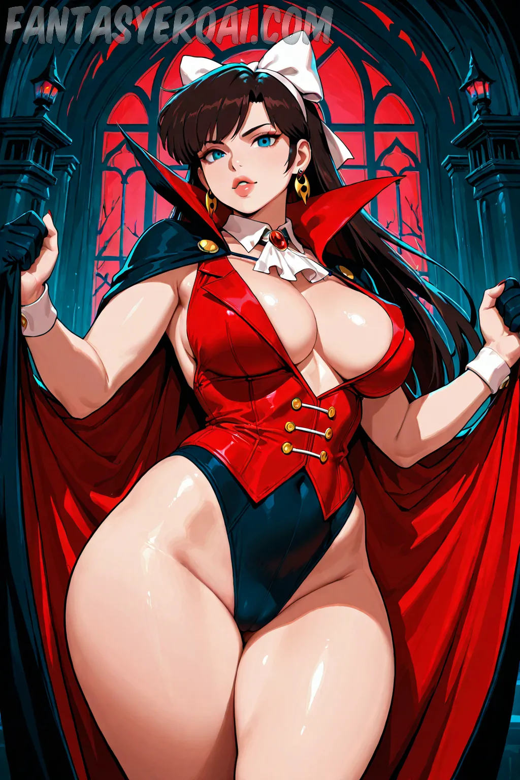 Arte hentai ilustración increíble de Blue Box Lazarus Gojo Satoru Yuri Anime Ero generado por IA