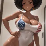 Arte hentai ilustración increíble de Braless Chicas Sin Sujetador generado por IA