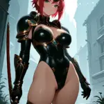 Arte hentai ilustración increíble de Brandi Alexander generado por IA