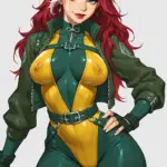 Arte hentai ilustración increíble de Breanne Benson Hot generado por IA